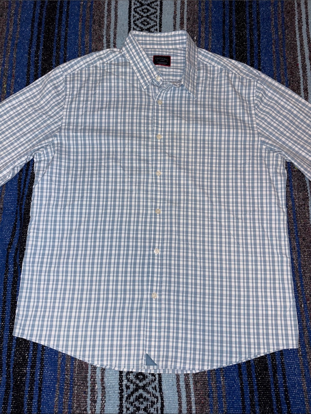 Untuckit St. Romain Plaid Button Down Shirt